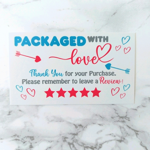 100 Thank You Cards - Picture 6 of 12